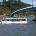 日本一の湖山池をめぐる遊覧船